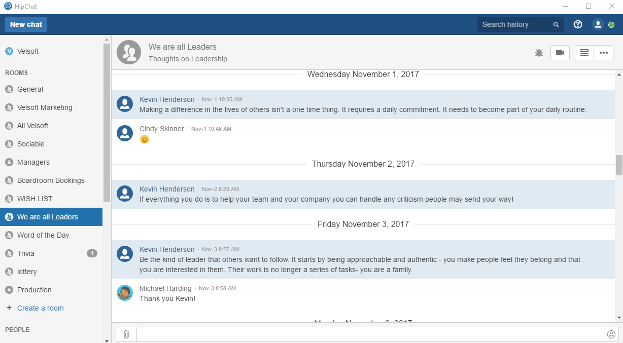 hipchat micolessons