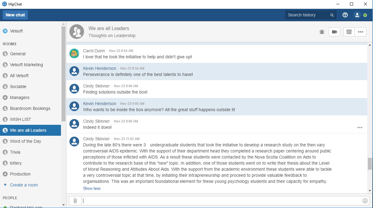 hipchat micolessons