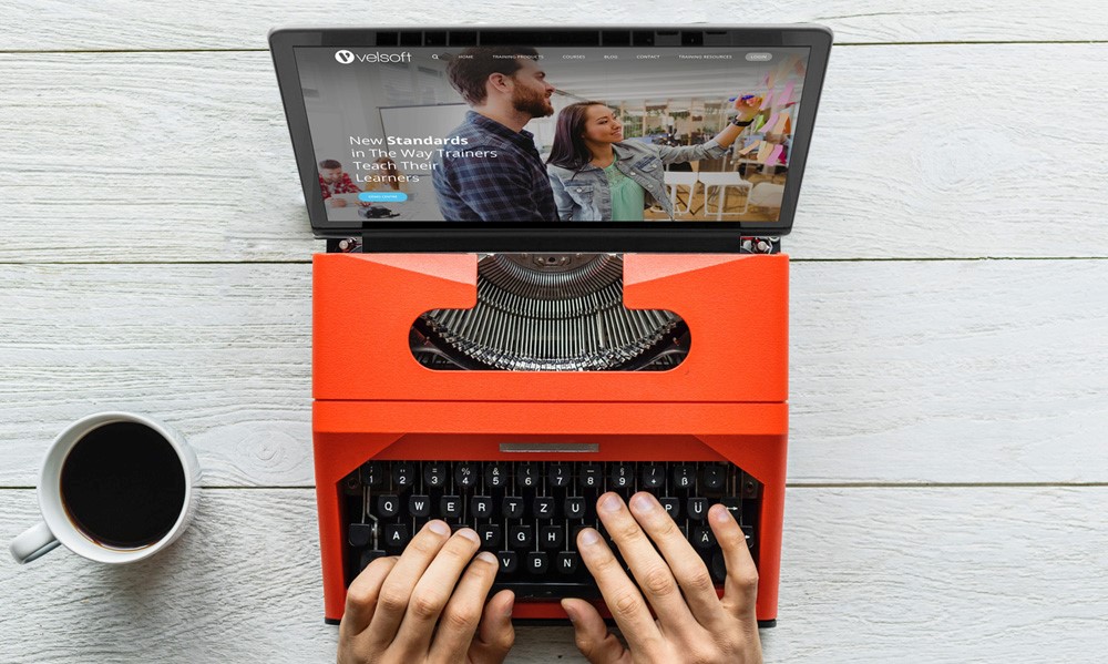 typewriter and laptop hybrid