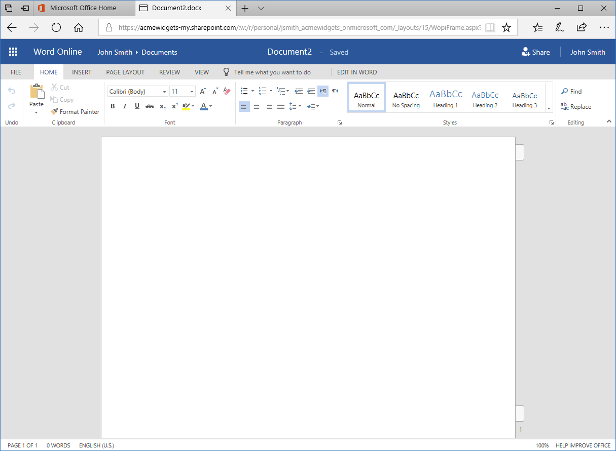 edit online microsoft word document