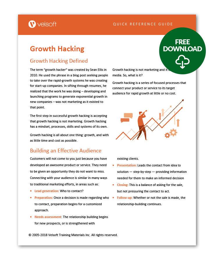 growth hacking qrg