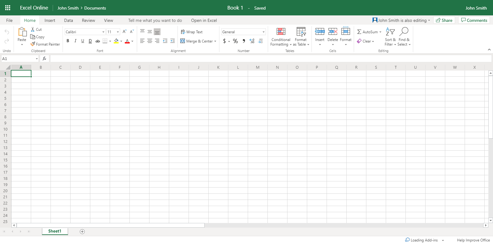 Excel 365 Online