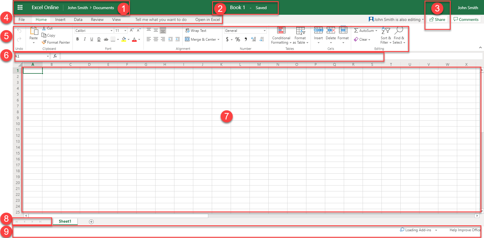 Excel 365 Online